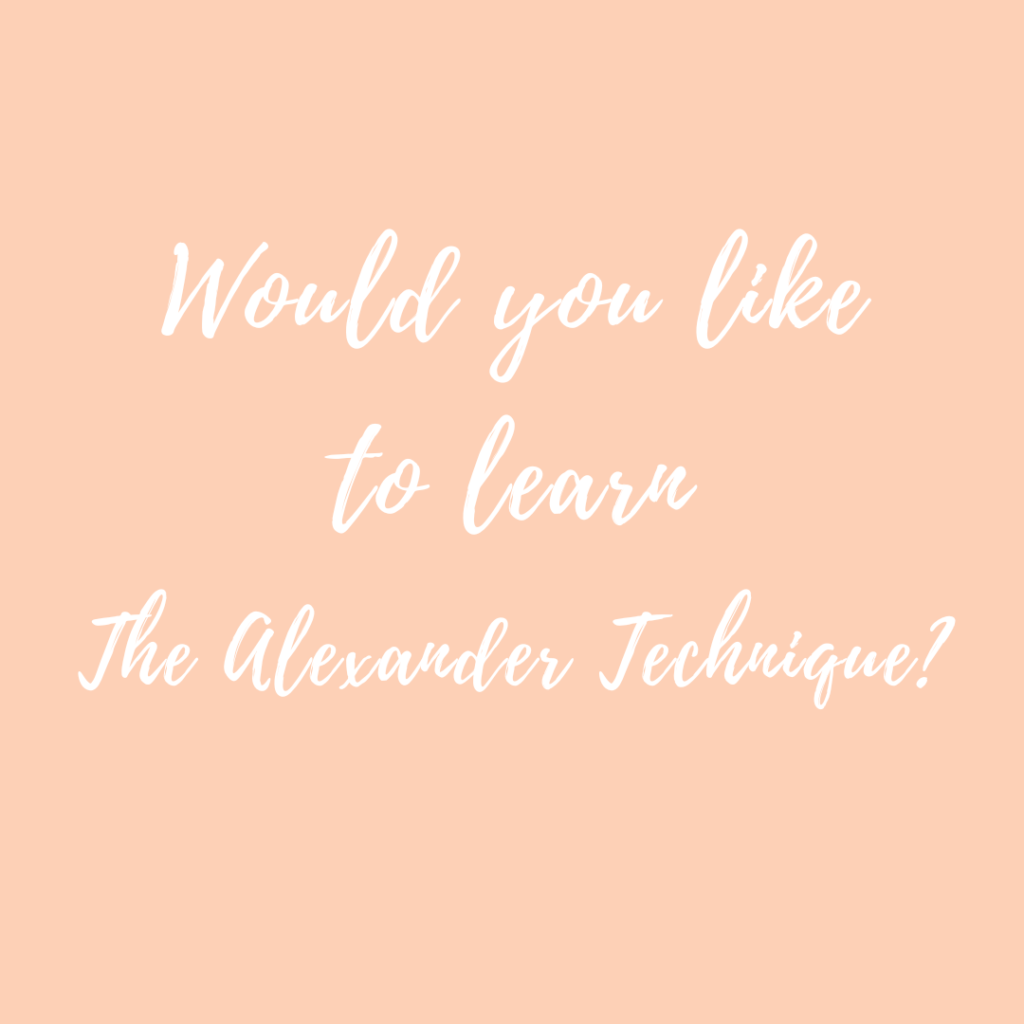 Learn More About The Alexander Technique